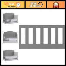 Crib to Toddler Bed Guard Rail Conversion Kit - Dove Gray, GreenGuard Gold Certi