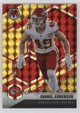 2021 Panini Mosaic Choice Fusion Red & Yellow Prizm 74/80 Daniel Sorensen #7 0o5