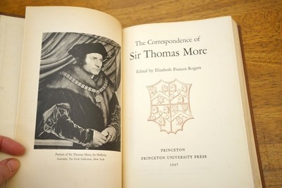 The Correspondence of Sir Thomas More ed. Elizabeth Frances Rogers -Princeton 47