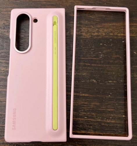 Samsung Galaxy Z Fold6 S Pen Phone Case EF-OF95P Pink PREOWNED*