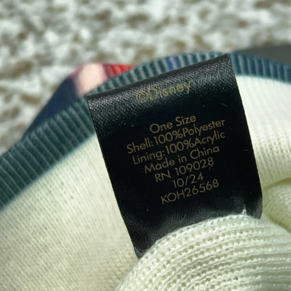 Disney Princesa Blancanieves Sombrero Gorro Para Hombre Talla Única Negro Gráfico Invierno Película Foto 4 de 4