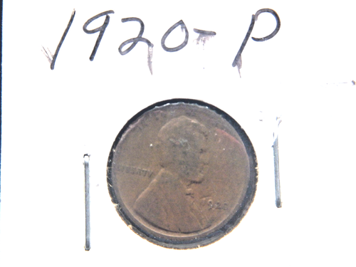 1920 (P) Lincoln Penny - Picture 1 of 2
