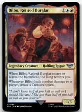Bilbo, Retired Burglar #196 (NM) Lord of the Rings LTR Magic MTG