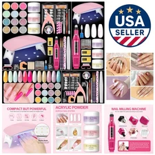 Acrylic Nail Kit for Beginners with Everything,Professional Nail Kit Acrylic Set
