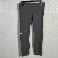 Under Armour Women's HeatGear Ankle length Pant Gray Large