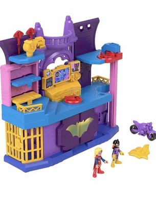 Fisher-Price Imaginext DC Super Friends Toy Batgirl Hero Hideout Playset
