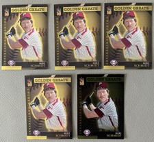 2000 TOPPS BASEBALL GOLDEN ANNIVERSARY MIKE SCHMIDT GOLDEN GREATS LOT (5) NM 