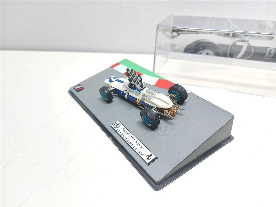 Ferrari 158 F1 World Champion J. Surtees 1964 - 1/43 Artigianale base Brumm - Immagine 3 di 4
