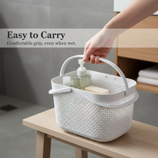 Plastic Shower Caddy, Portable Shower Caddy, for Dorm
