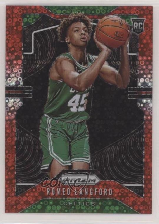 2019-20 Panini Prizm Fast Break Red /125 Romeo Langford #260 Rookie RC