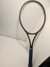 Prince Graphite Comp Tennis Racket 4 3/8 Grip Vintage Black Green Needs Grip