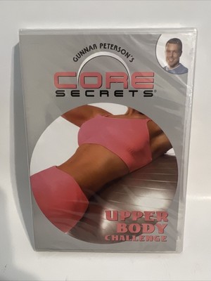 Gunnar Peterson's Core Secrets Upper Body Challenge DVD NEW Sealed