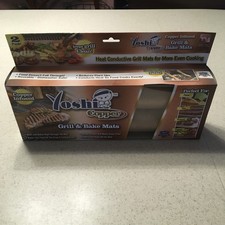 Yoshi YOSHIGC Non-Stick Copper Grill & Bake Mat - 2 Pack NIB