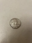 1956 Franklin Silver Half Dollar Coin In Circulated Condition.  90% Silver.