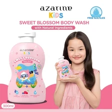 Azarine Kids Sweet Blossom Body Wash 300ml for sensitive skin all skin types