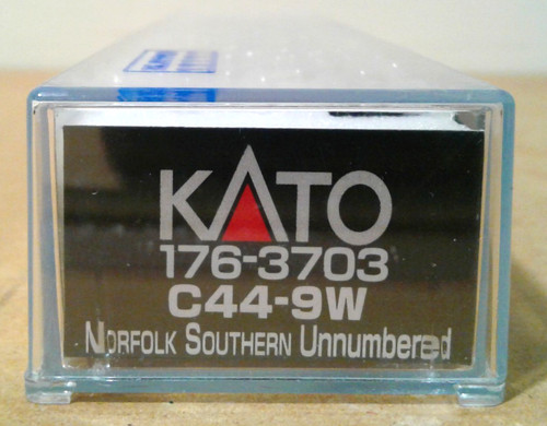 ESCALA N KATO GE C44-9W NORFOLK SOUTH NS SIN NUMERAR 176-3703 | Condition: New