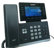 Yealink T54W IP Phone w/ built-in Bluetooth and Wi-Fi With Power Supply Tested