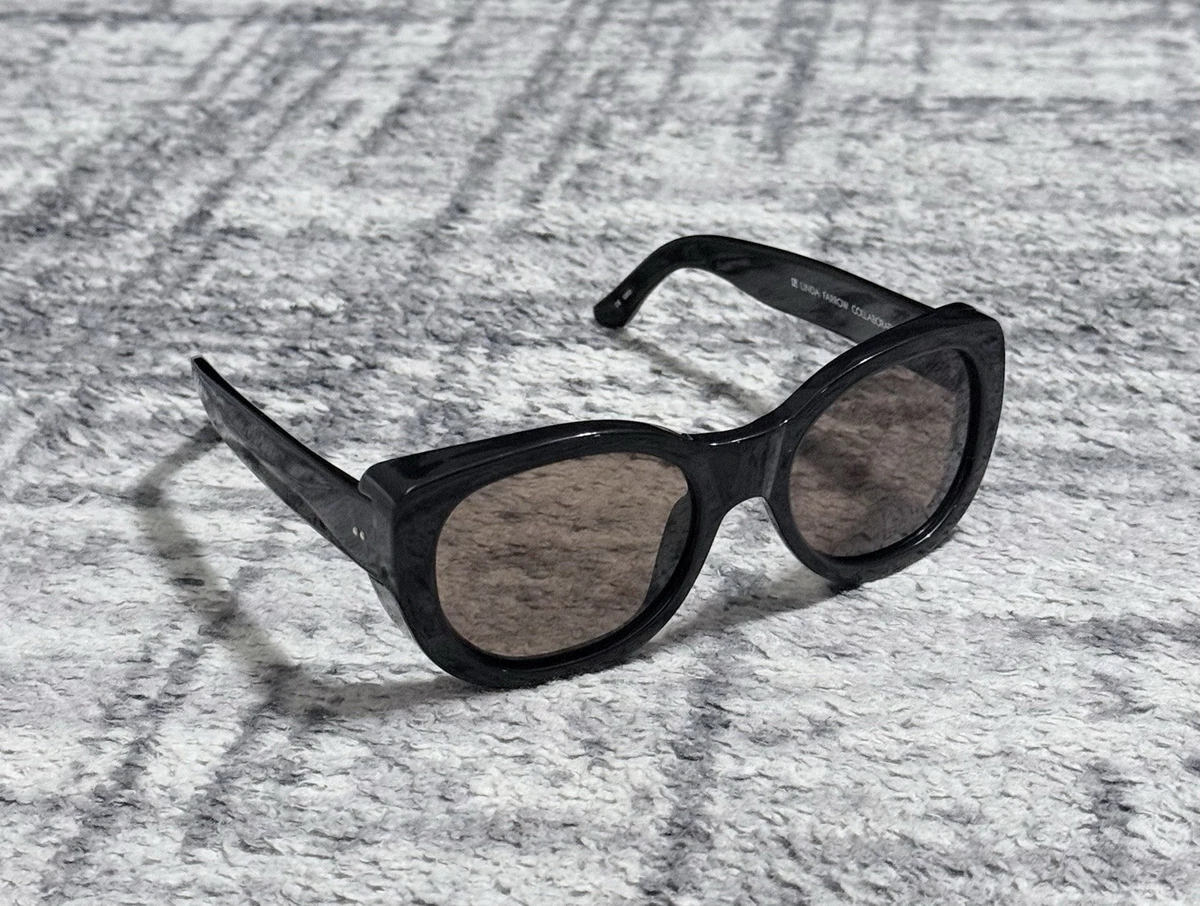 DRIES VAN NOTEN X Linda Farrow Gallery Black Cat 3 Eye Frame Sunglasses DVN/64/5 Women main image 4