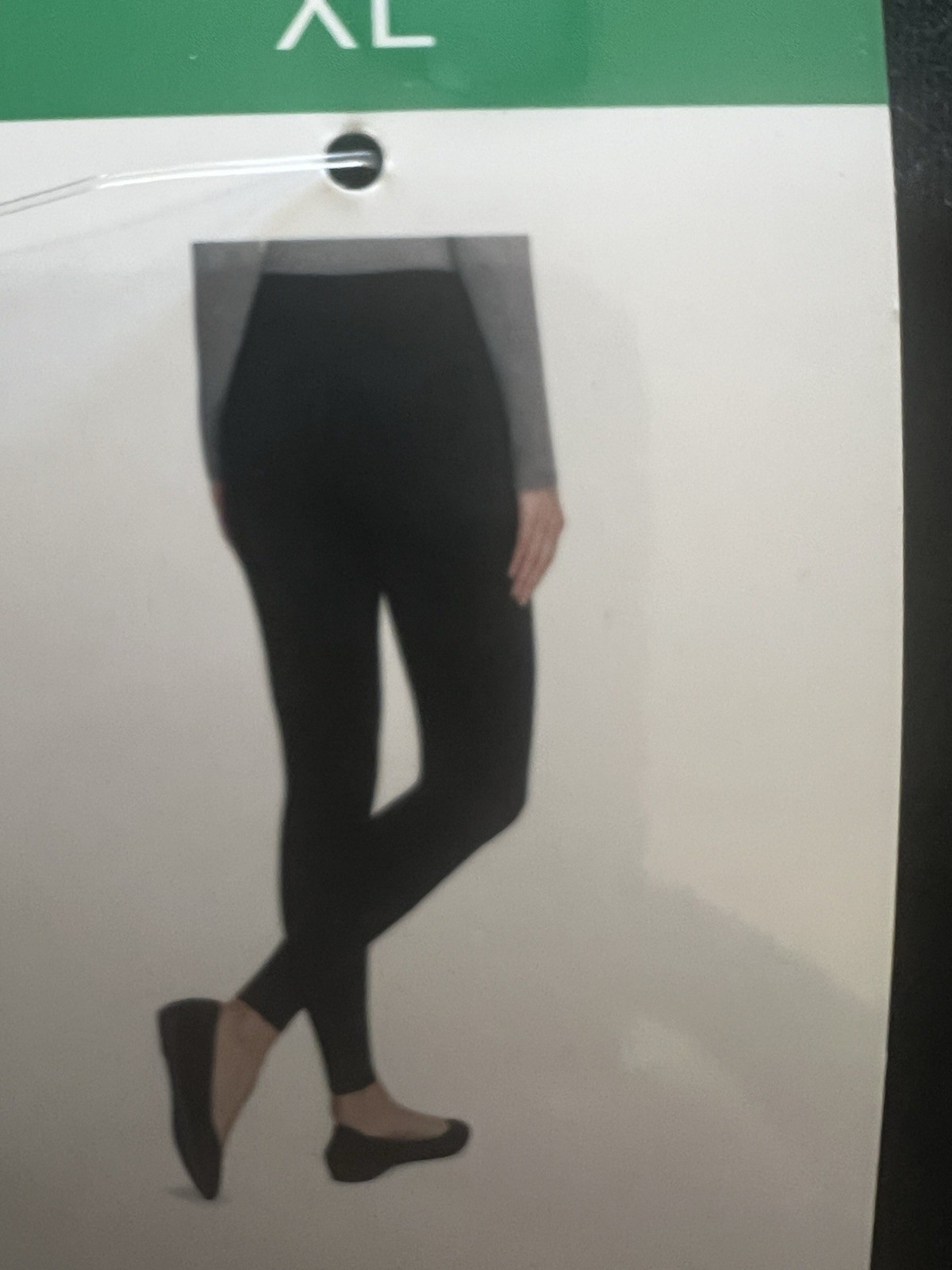 FILA 2 paia di leggings neri XL nuovi con etichetta