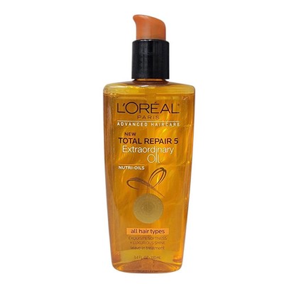 L'oreal Total Repair 5 Extraordinary Oil All Hair Types Nutri Oils 3.4 fl oz