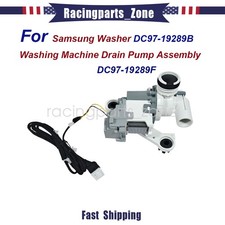 New Washing Machine Drain Pump Assembly DC97-19289B for Samsung Washer