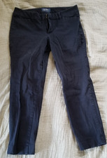 Old Navy Women's Business Trouser Pants, Pixie Midrise Size 8, Navy Blue