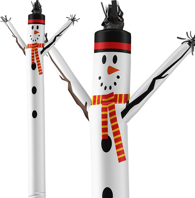 Air Dancers Inflatable Tube Man Attachment | 20 Feet Tall Wacky Waving Christmas