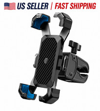 Motorcycle Phone Mount Auto Lock 100mph Military Anti-Shake Bike Phone Holder US