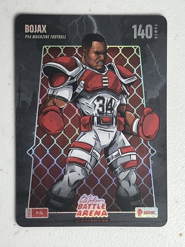 2026 Battle Arena Bo Jackson BOJAX p-24 Brawl PSA Promo