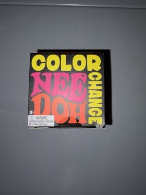 Schylling Needoh Color Change - New In Box - BLUE Authentic & Unopened Nee Doh!