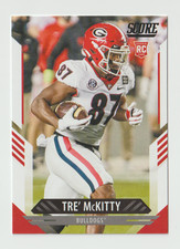 2021 Score Football #389 Tre' McKitty RC - Georgia Bulldogs