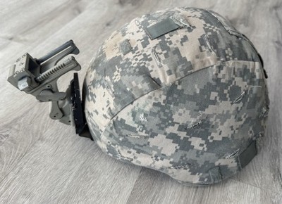 US Military MSA TC2000 ACH Combat Helmet Medium W/ Rhino Mount