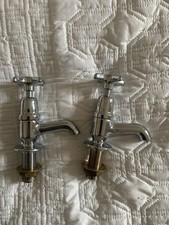 15mm Basin Taps, Traditional,washer Style Excellent Quality Hot & Cold