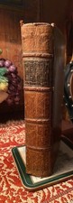 THE POETRY OF WILLIAM WOTY FULL LEATHER 1770