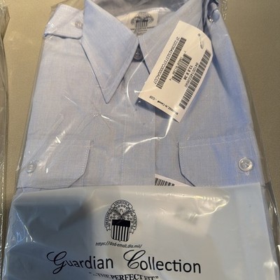 3x Original US Air Force Damen Hemden   Blau   NEU