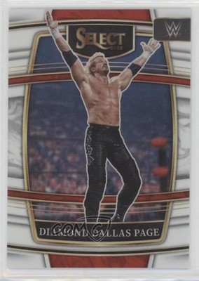 2022 Panini Select WWE Concourse White Prizm 29/99 Diamond Dallas Page HOF 0v6x