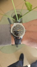 Timex Viscount Mechanical Watch Circa 1970s Hand-Winding Vintage
