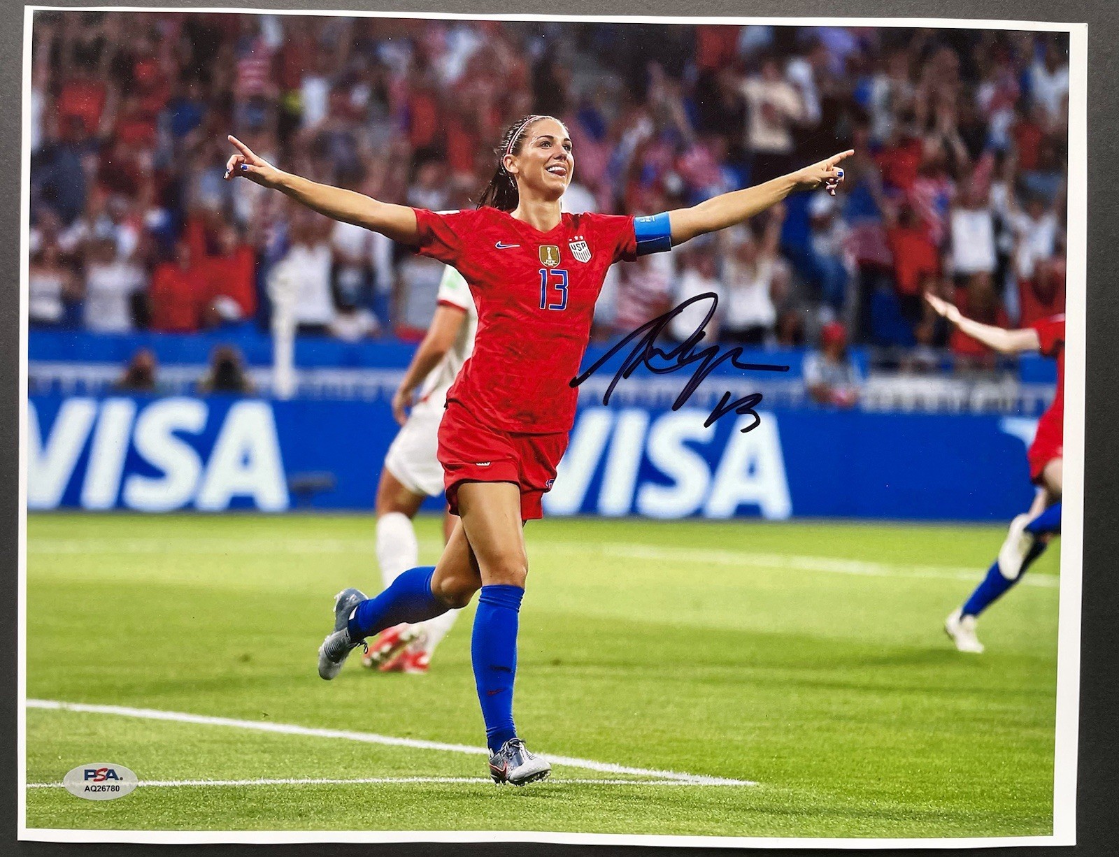 Alex Morgan Autographed Signed Team USA Womens Soccer 11x14 Photo Psa/Dna Coa 