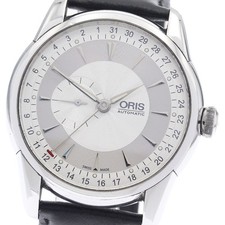 ORIS Artelier 7597 Pointer Date Small Second Silver Dial Automatic Men's_949759