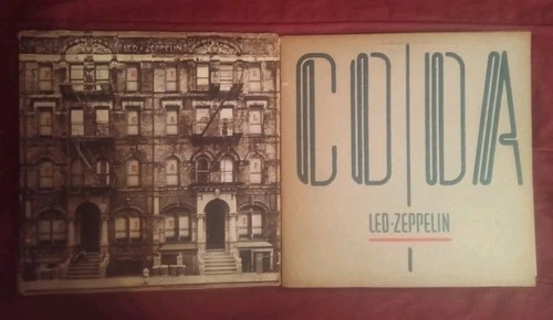 LED ZEPPELIN- Physical Graffiti LP Vinyl 1975 Vinyl  and CODA
