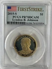 2015-S Presidential Dollar — photo from another recent sale