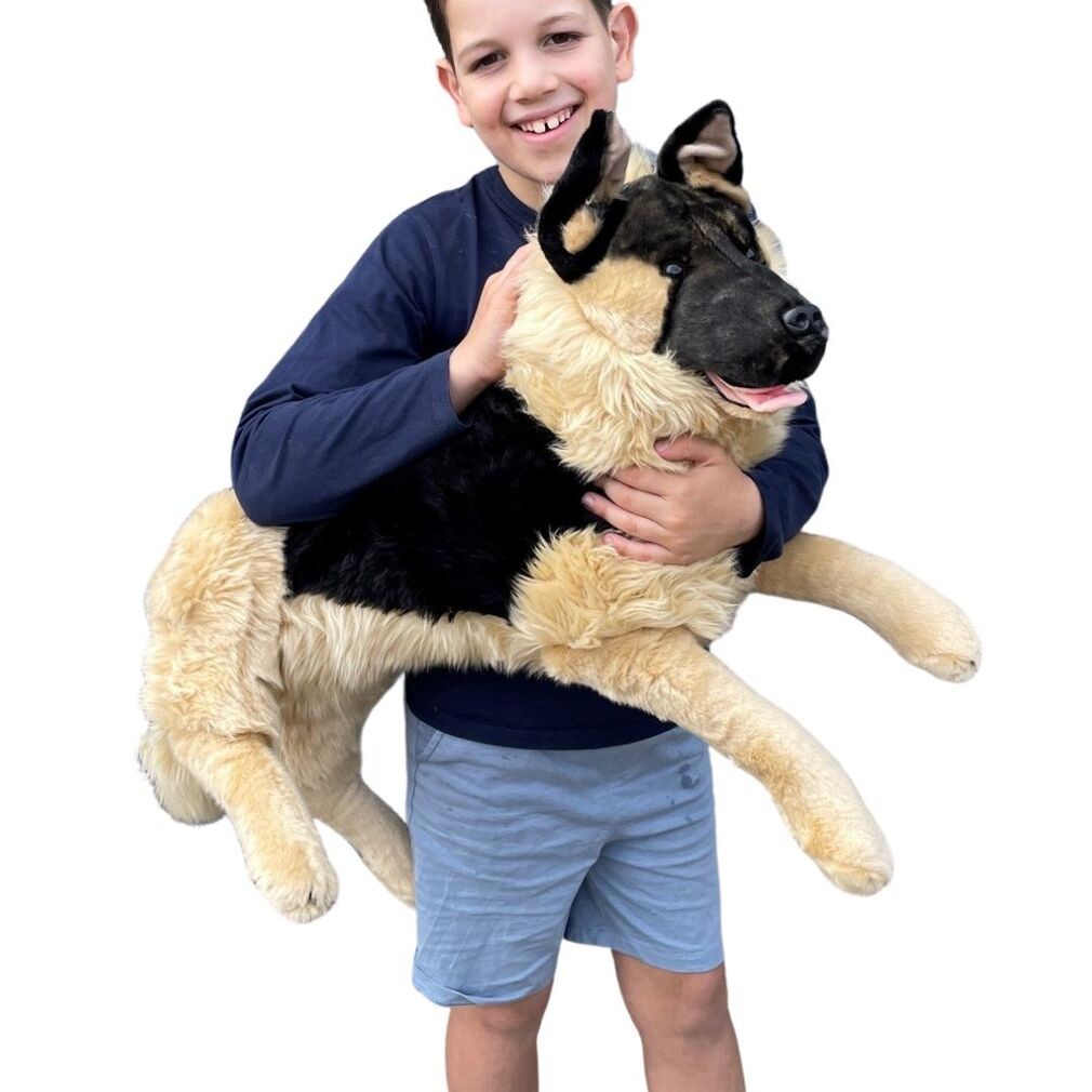 German Shepherd Alsation Extra Large plush toy 25