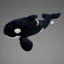 Sea World Orca 19  Plush Killer Whale Shamu Ocean Fish Stuffed Animal Souvenir