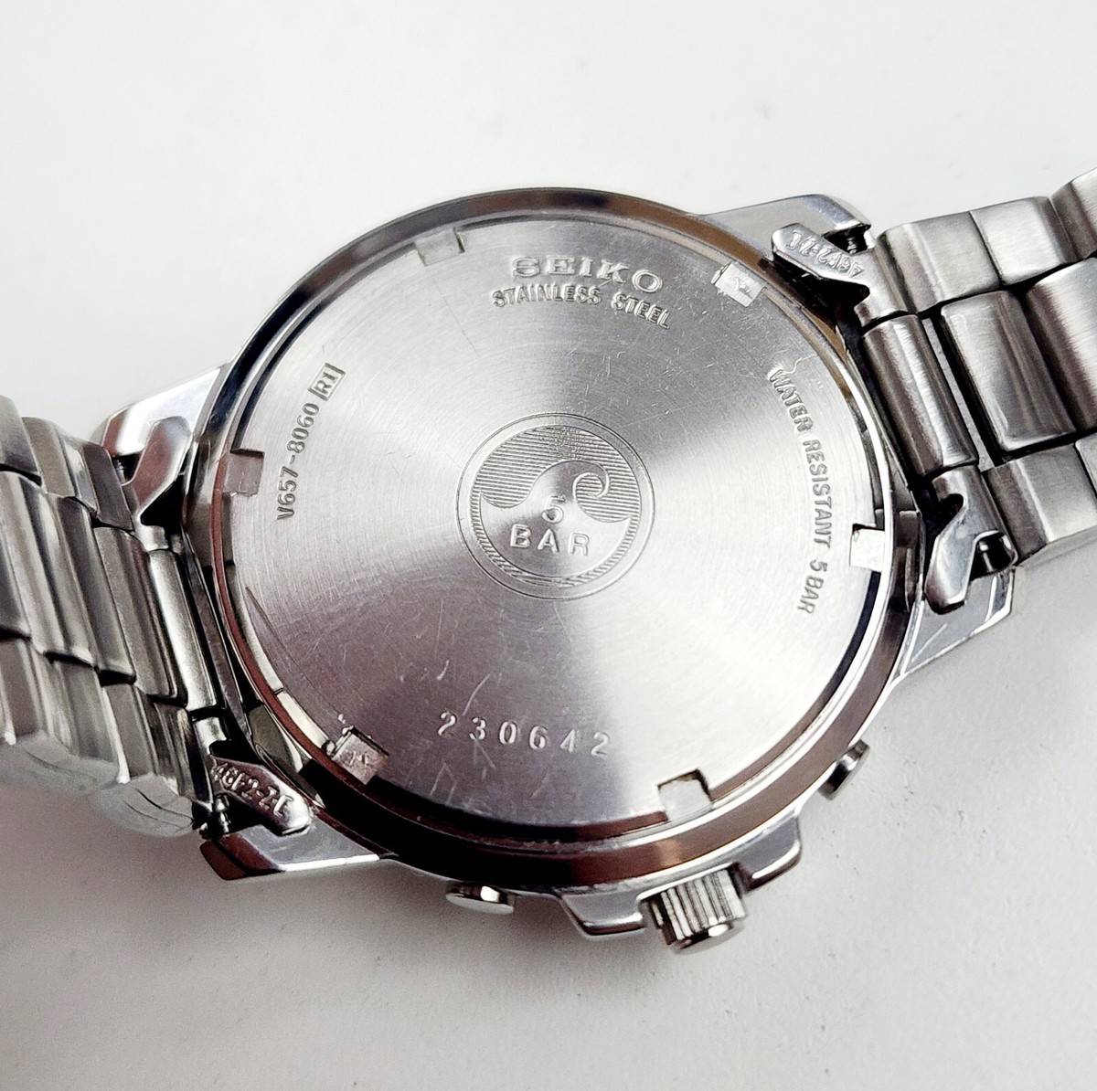 Men's CHRONOGRAPH Watch SEIKO V657-8060 | eBay