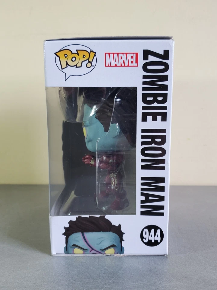 Funko Pop 944 Zombie Iron Man Marvel What If Neuf Jamais Ouvert Boîte d’Origine - Photo 4/4