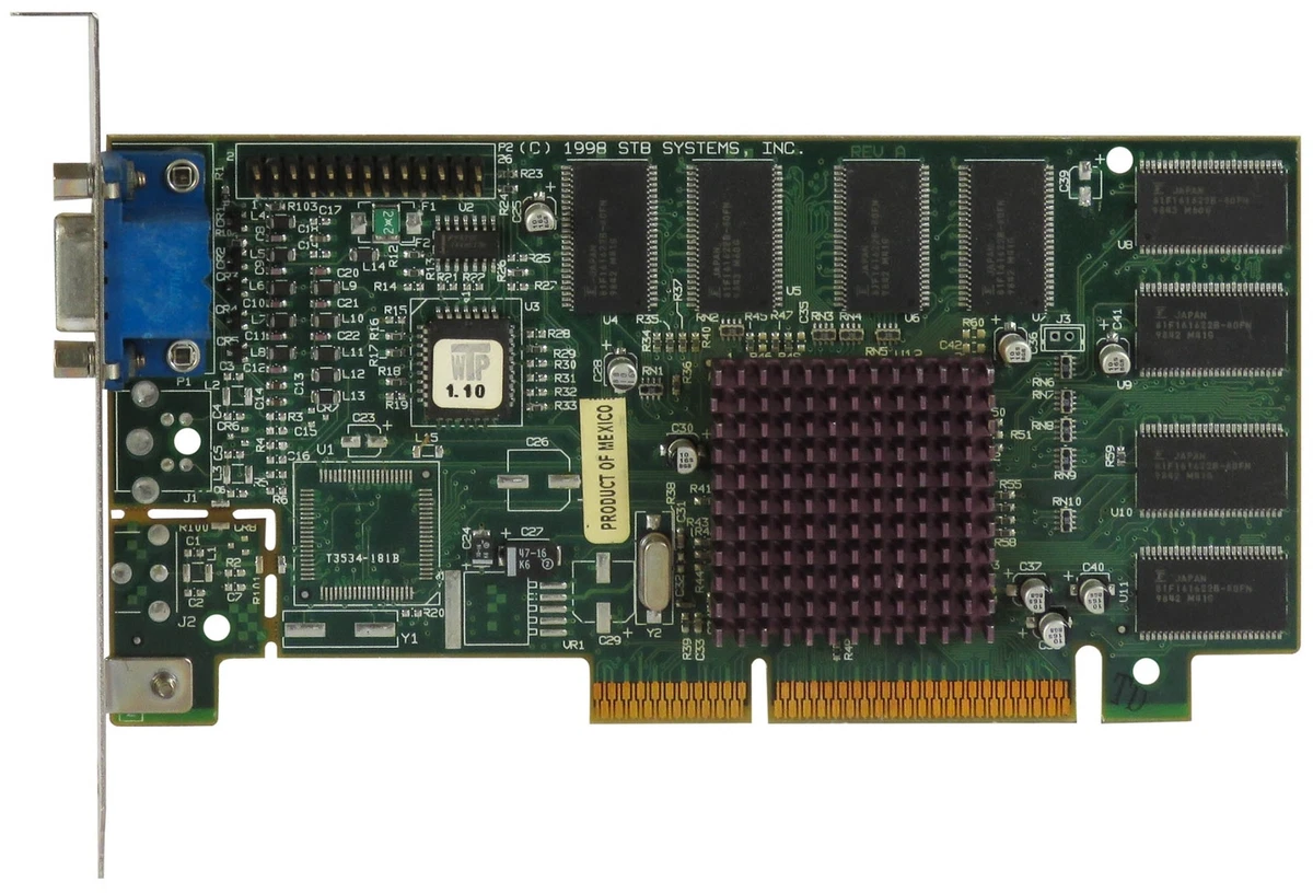 STB NVIDIA RIVA TNT 16MB 210 0348 001 AGP 1X0 0744 308 eBay
