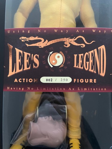 Bruce Lee Action Figure 12" LEE'S LEGEND #002/250 (Sealed) Game of Death Rare - Picture 3 of 4
