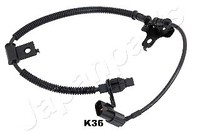 Japanparts ABS-K36 Sensor, Raddrehzahl Vorderachse Rechts FÜR KIA