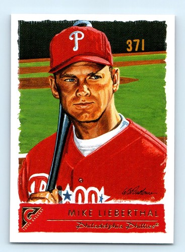 2001 Topps Gallery Mike Lieberthal #98 card