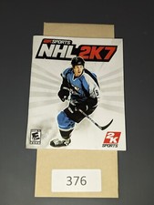 NHL 2K7 Sony PlayStation 3, 2006  MANUAL ONLY 